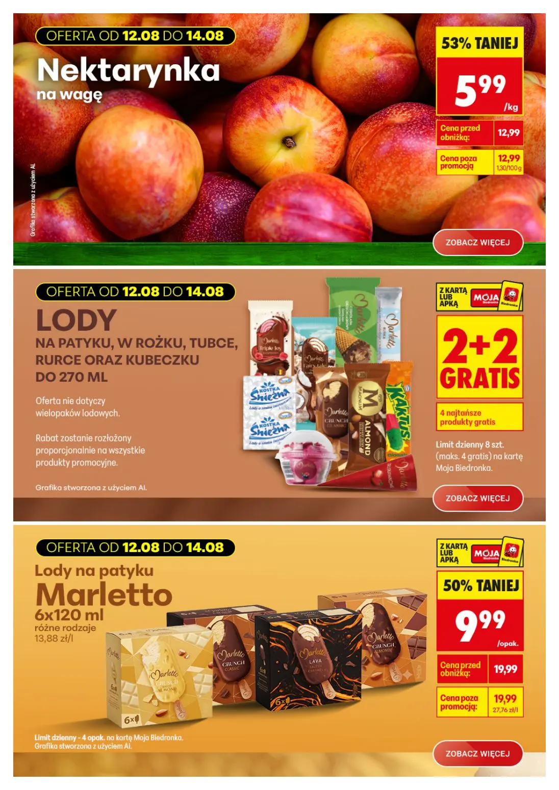 gazetka promocyjna Biedronka Biedronkowe oszczędności - Strona 4