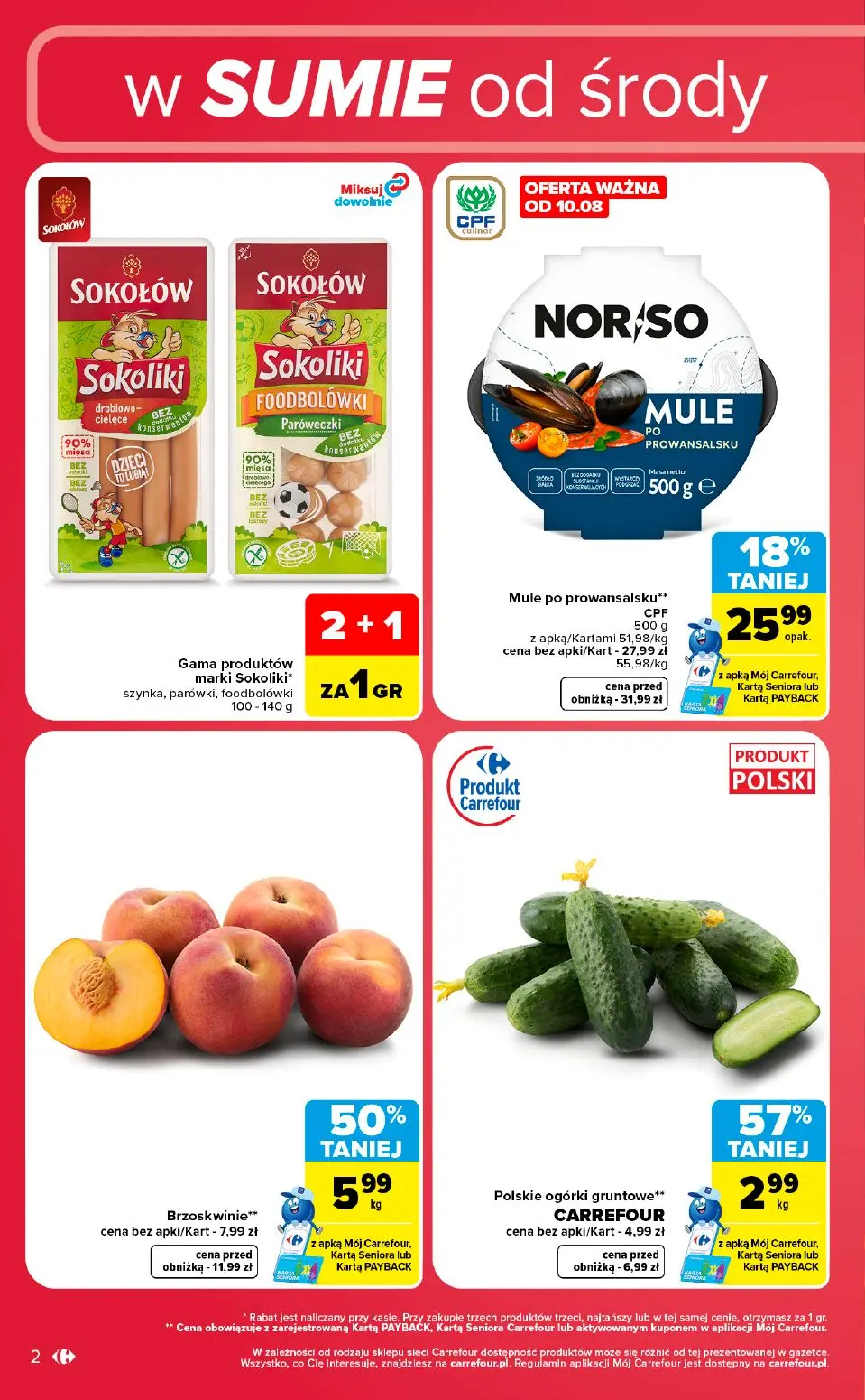 gazetka promocyjna Carrefour W sumie od środy - Strona 2