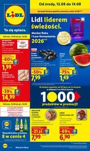 Gazetka promocyjna LIDL, ważna od 2026-08-12 do 2026-08-14.