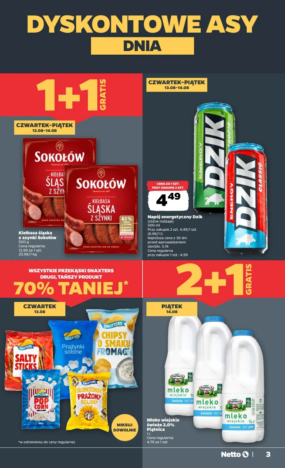 gazetka promocyjna NETTO Gazetka spożywcza - Strona 3
