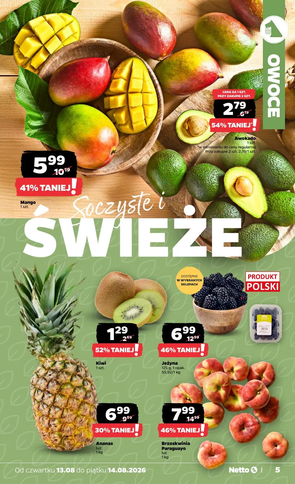 gazetka promocyjna NETTO Gazetka spożywcza - Strona 5