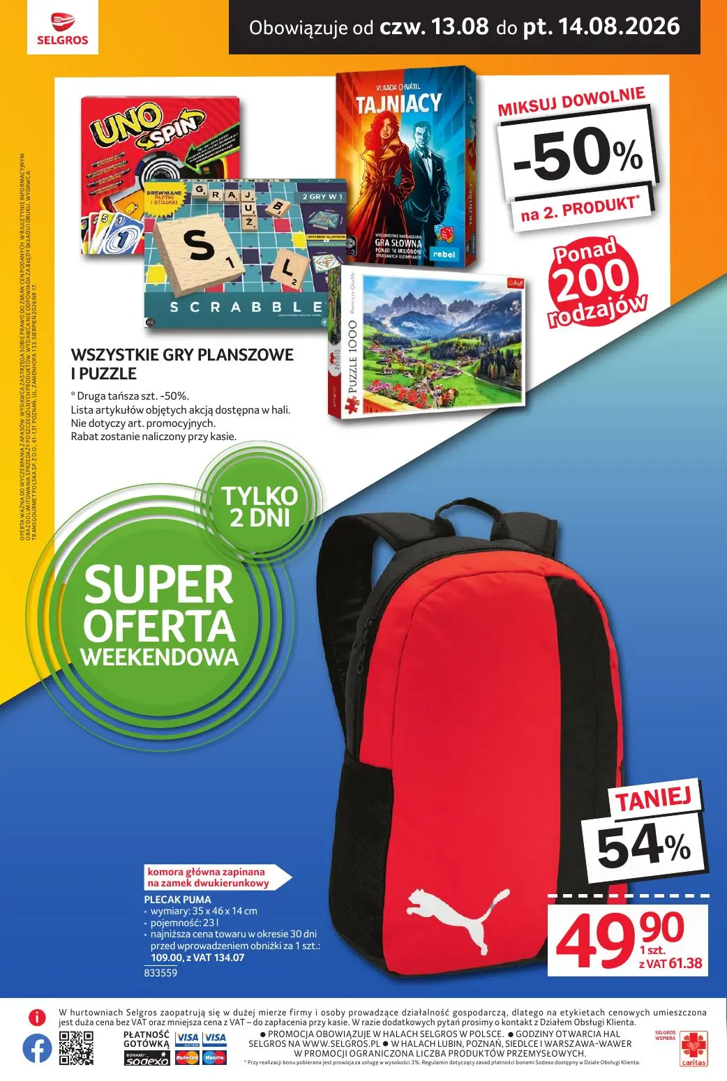 gazetka promocyjna SELGROS Oferta weekendowa

 - Strona 2
