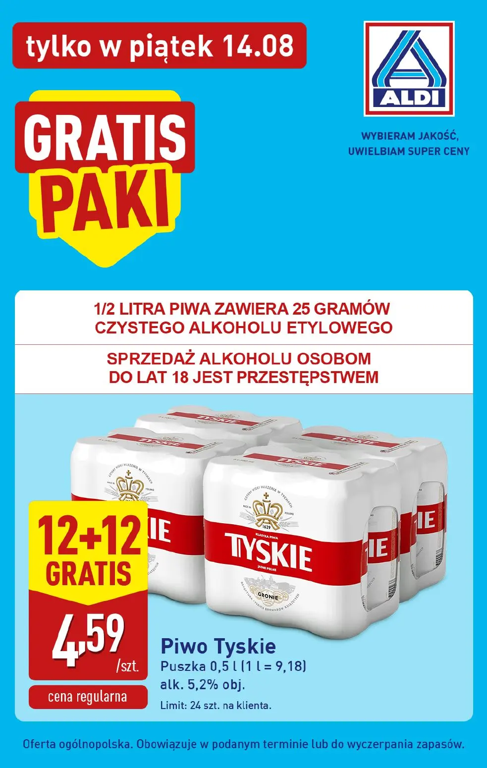 gazetka promocyjna ALDI Tylko w PIĄTEK - Strona 4