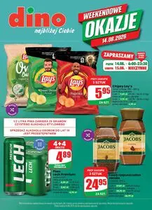 Gazetka promocyjna dino, ważna od 2026-08-14 do 2026-08-14.