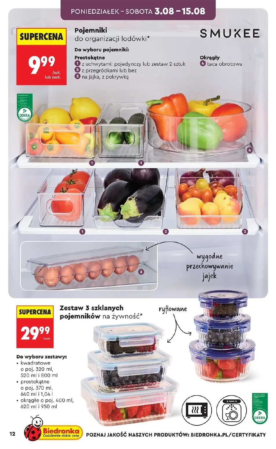 gazetka promocyjna Biedronka Hity i inspiracje - Strona 12
