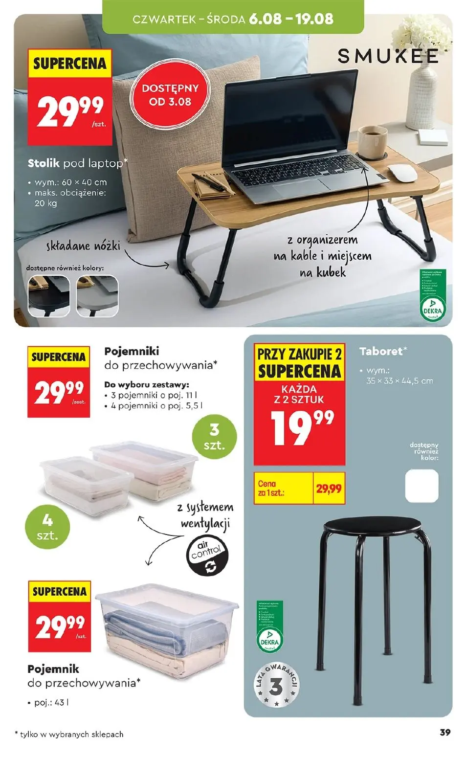 gazetka promocyjna Biedronka Hity i inspiracje - Strona 39