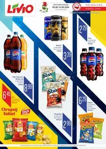 Gazetka promocyjna Livio, ważna od 2026-08-03 do 2026-08-15.
