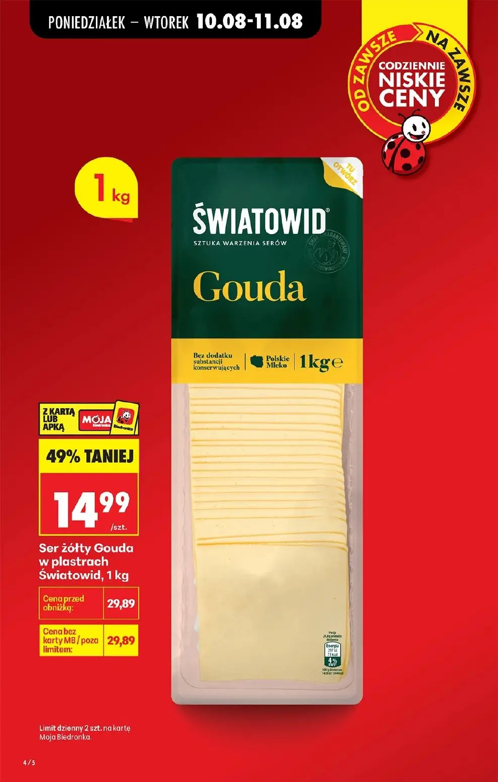 gazetka promocyjna Biedronka Lada tradycyjna. Od poniedziałku - Strona 4