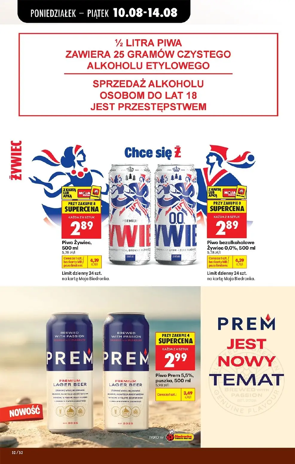 gazetka promocyjna Biedronka Lada tradycyjna. Od poniedziałku - Strona 72