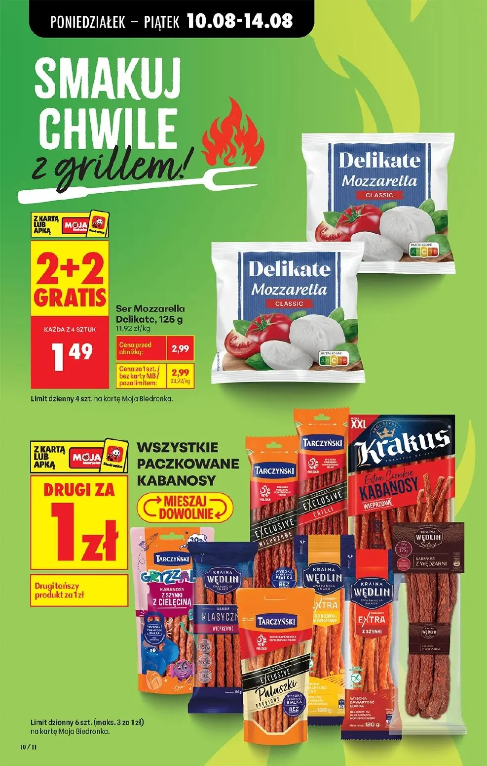 gazetka promocyjna Biedronka Od poniedziałku - Strona 10