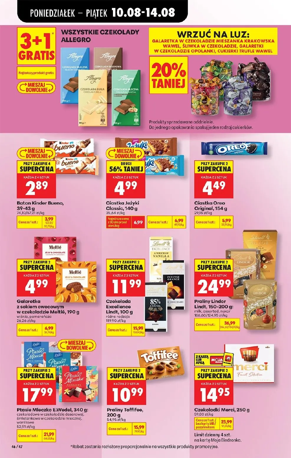 gazetka promocyjna Biedronka Od poniedziałku - Strona 64