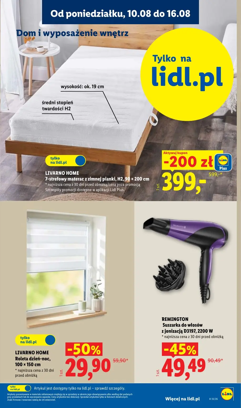 gazetka promocyjna LIDL Od poniedziałku - Strona 33
