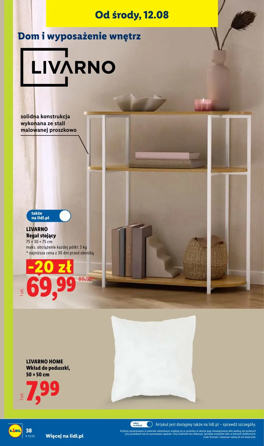 gazetka promocyjna LIDL Od poniedziałku - Strona 48