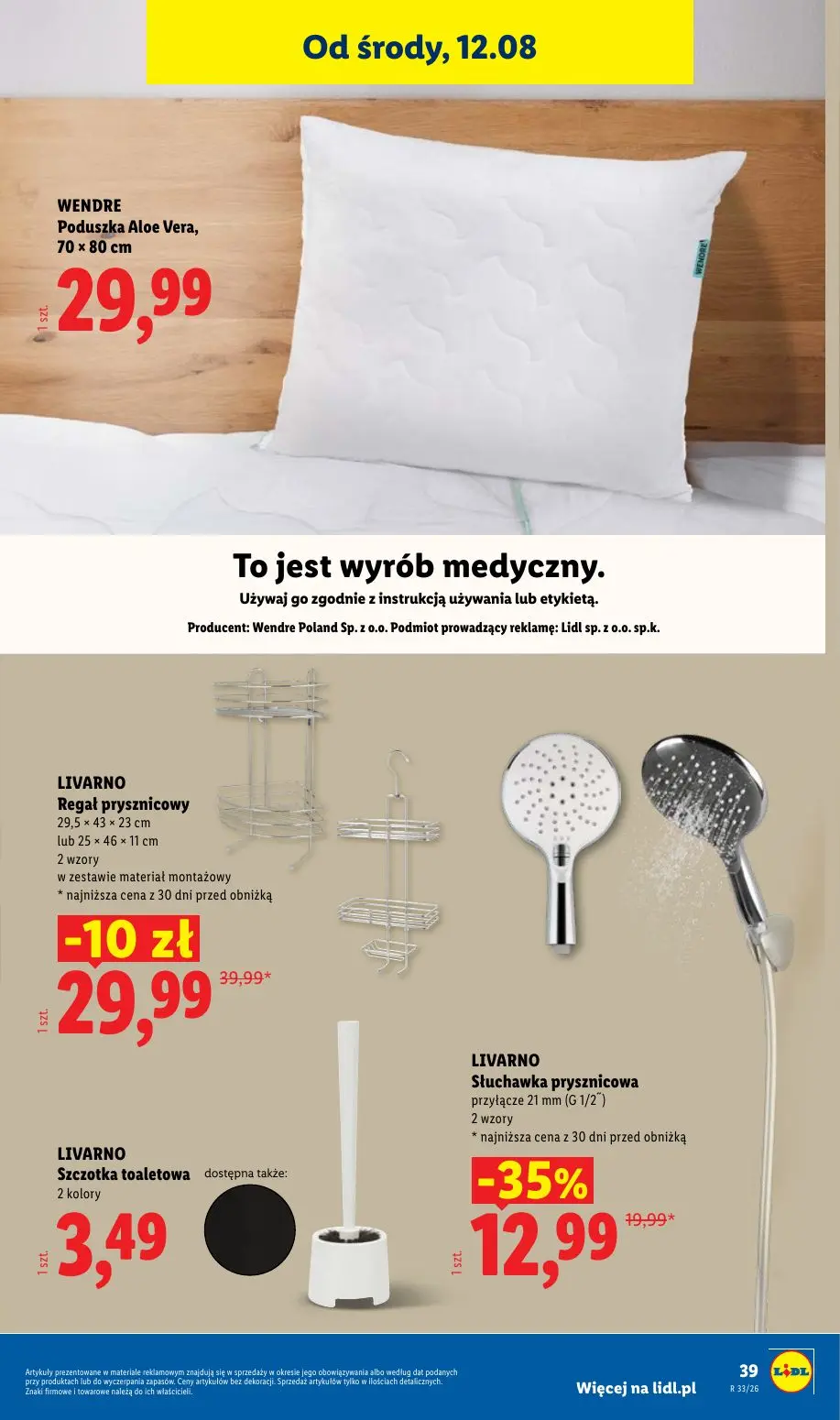 gazetka promocyjna LIDL Od poniedziałku - Strona 49