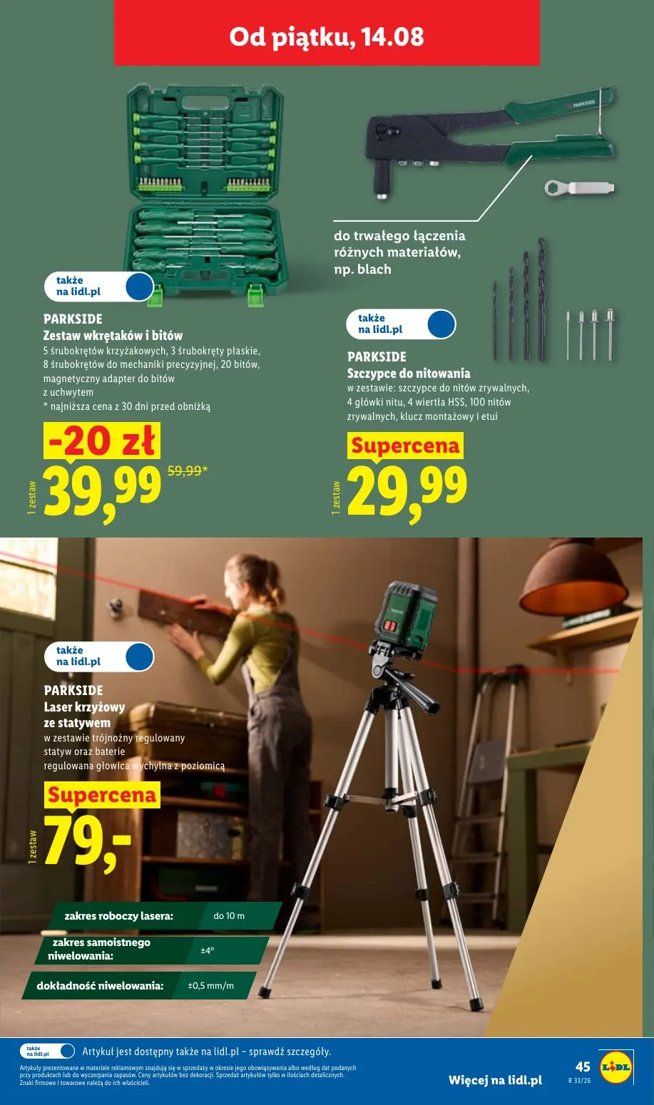 gazetka promocyjna LIDL Od poniedziałku - Strona 55