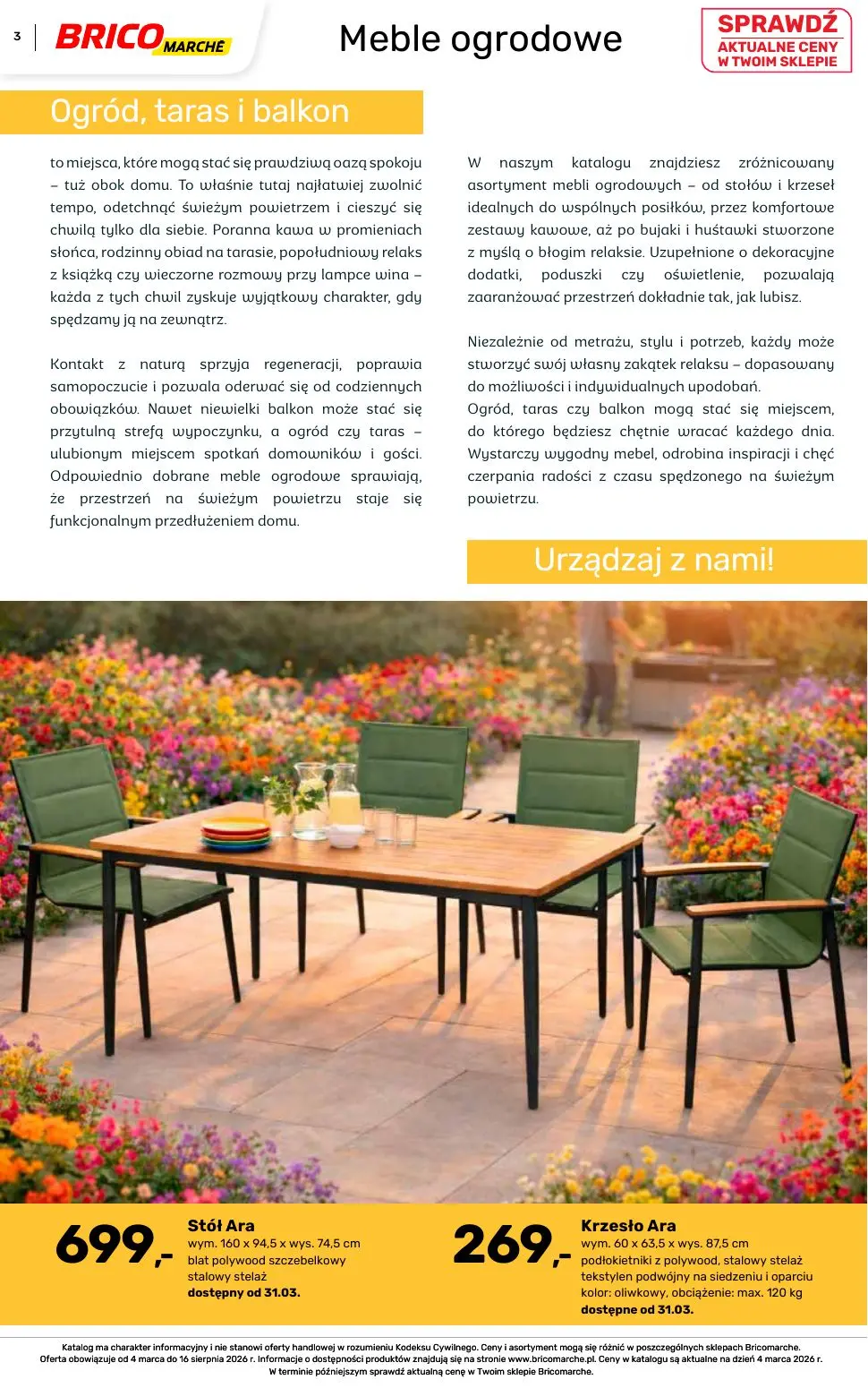 gazetka promocyjna BRICOMARCHE Katalog ogród - Strona 3