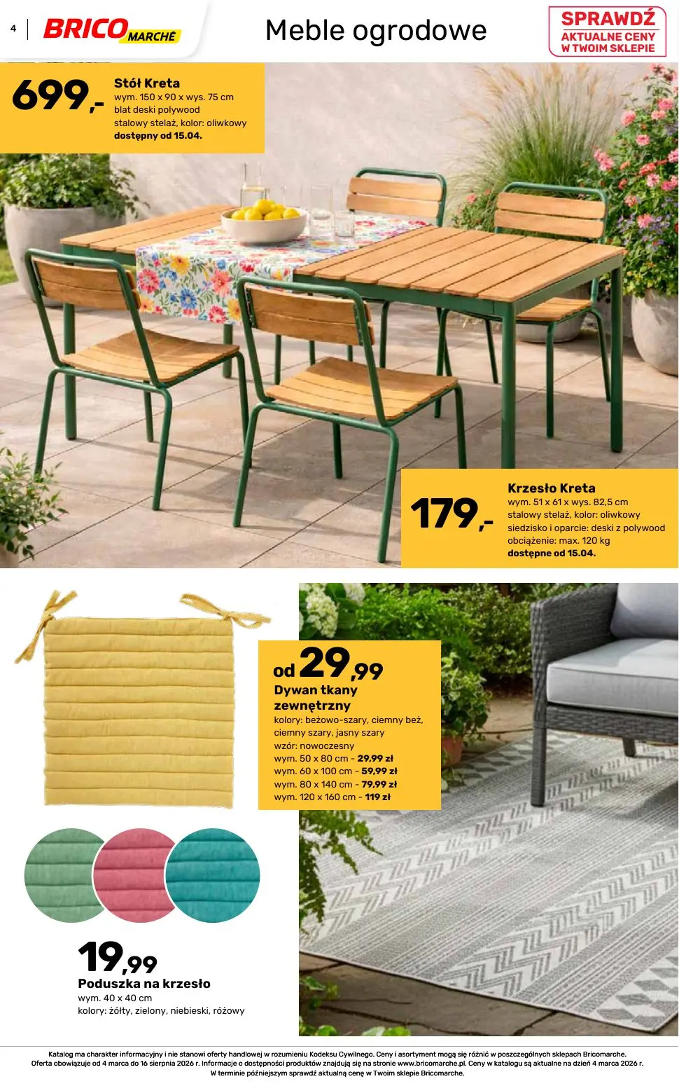 gazetka promocyjna BRICOMARCHE Katalog ogród - Strona 4