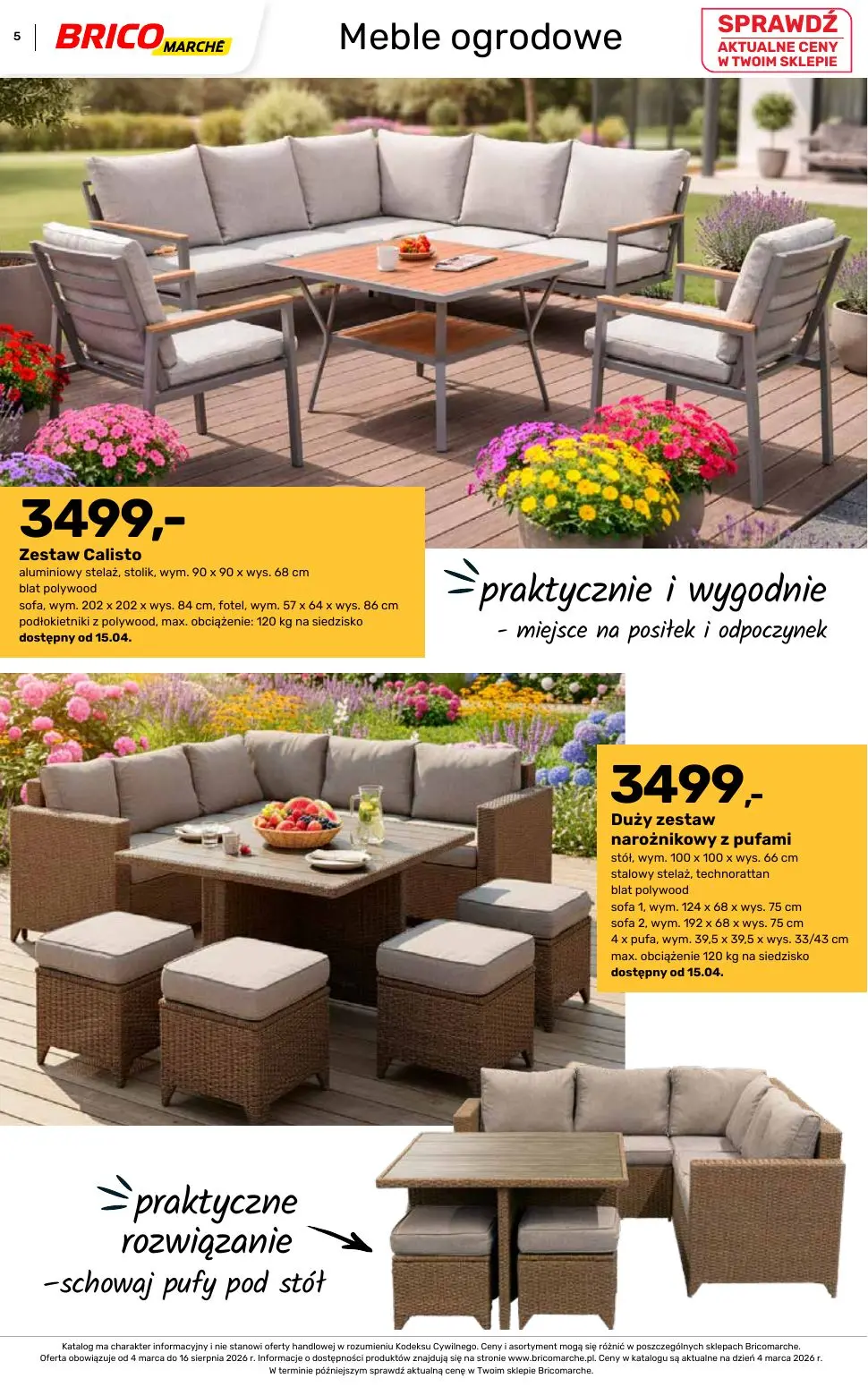 gazetka promocyjna BRICOMARCHE Katalog ogród - Strona 5