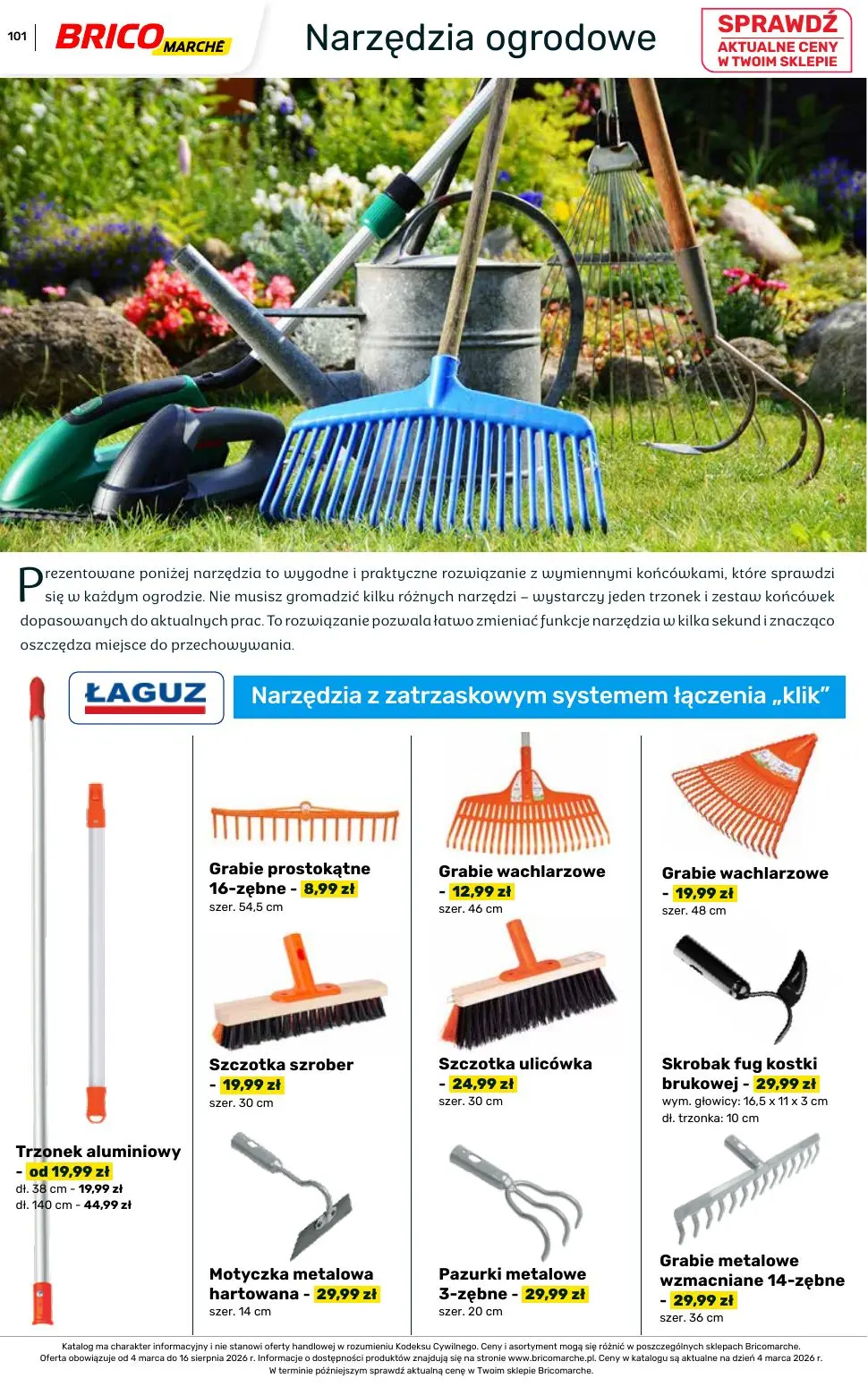 gazetka promocyjna BRICOMARCHE Katalog ogród - Strona 101