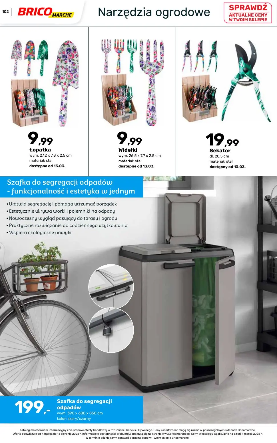 gazetka promocyjna BRICOMARCHE Katalog ogród - Strona 102