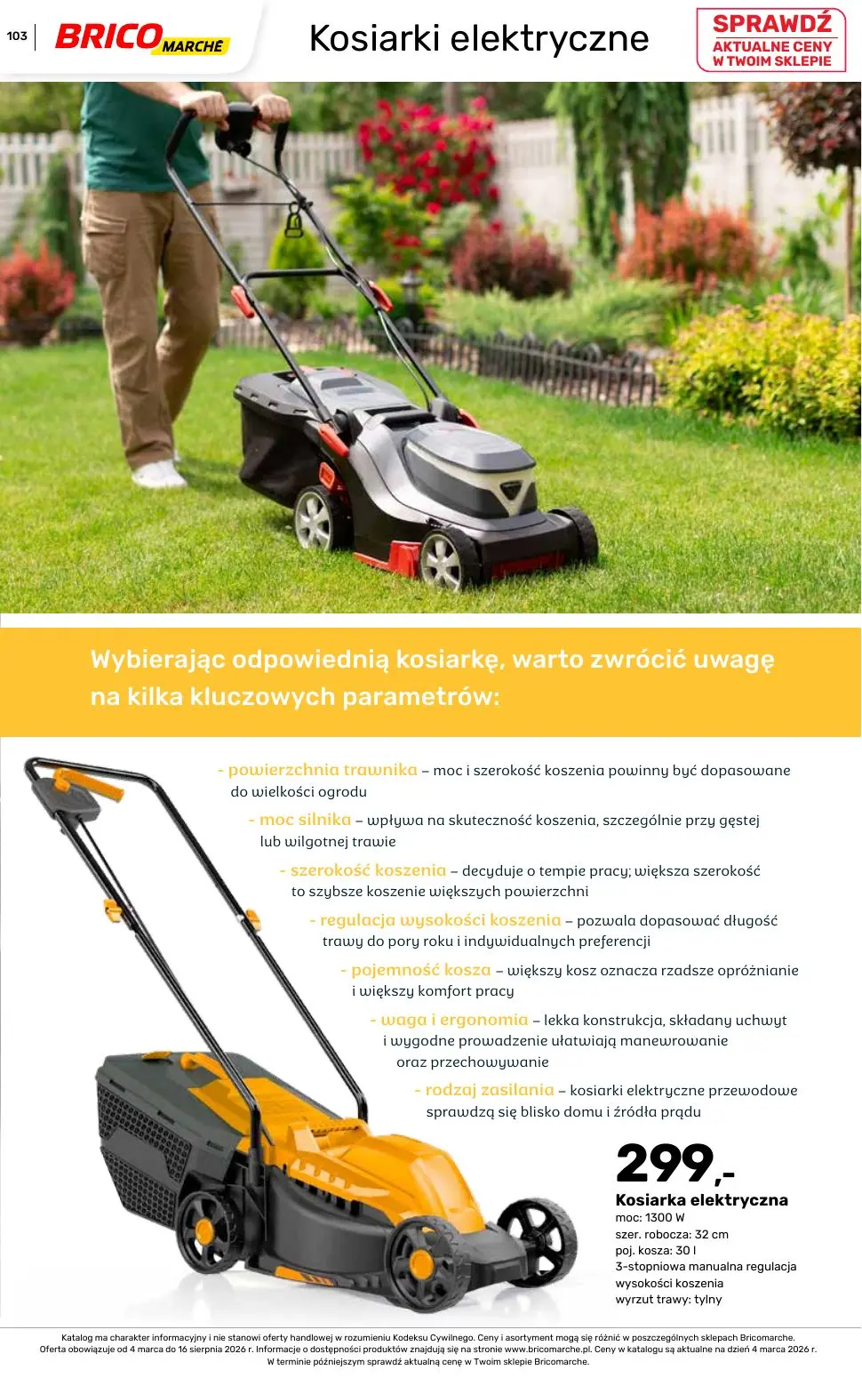 gazetka promocyjna BRICOMARCHE Katalog ogród - Strona 103