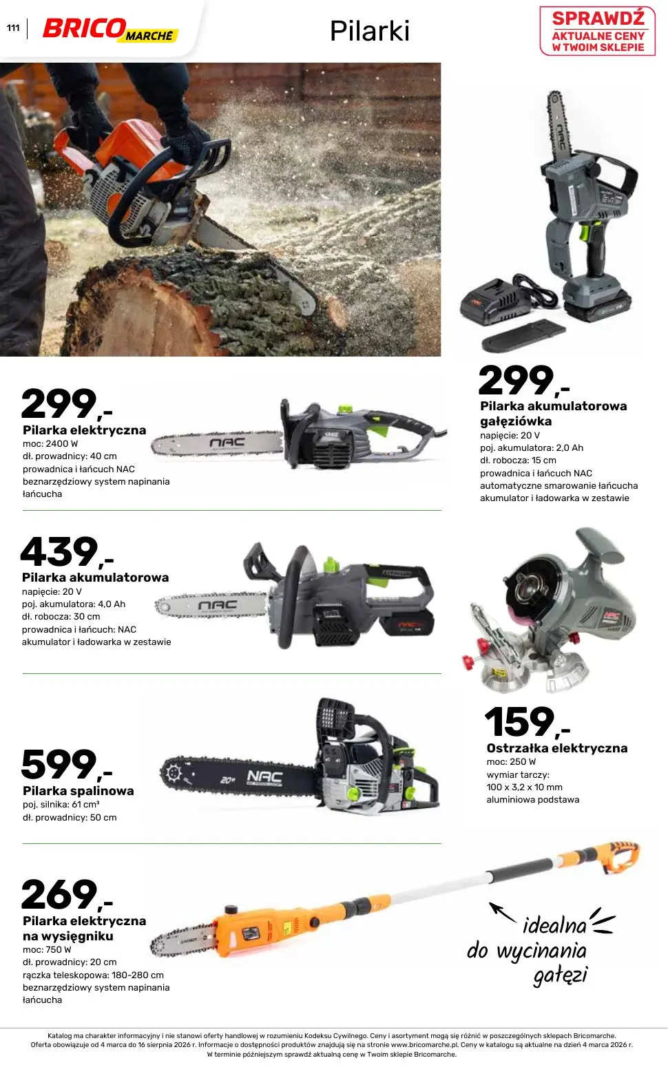 gazetka promocyjna BRICOMARCHE Katalog ogród - Strona 111