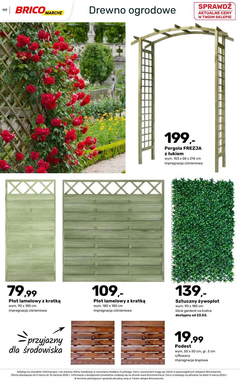 gazetka promocyjna BRICOMARCHE Katalog ogród - Strona 117