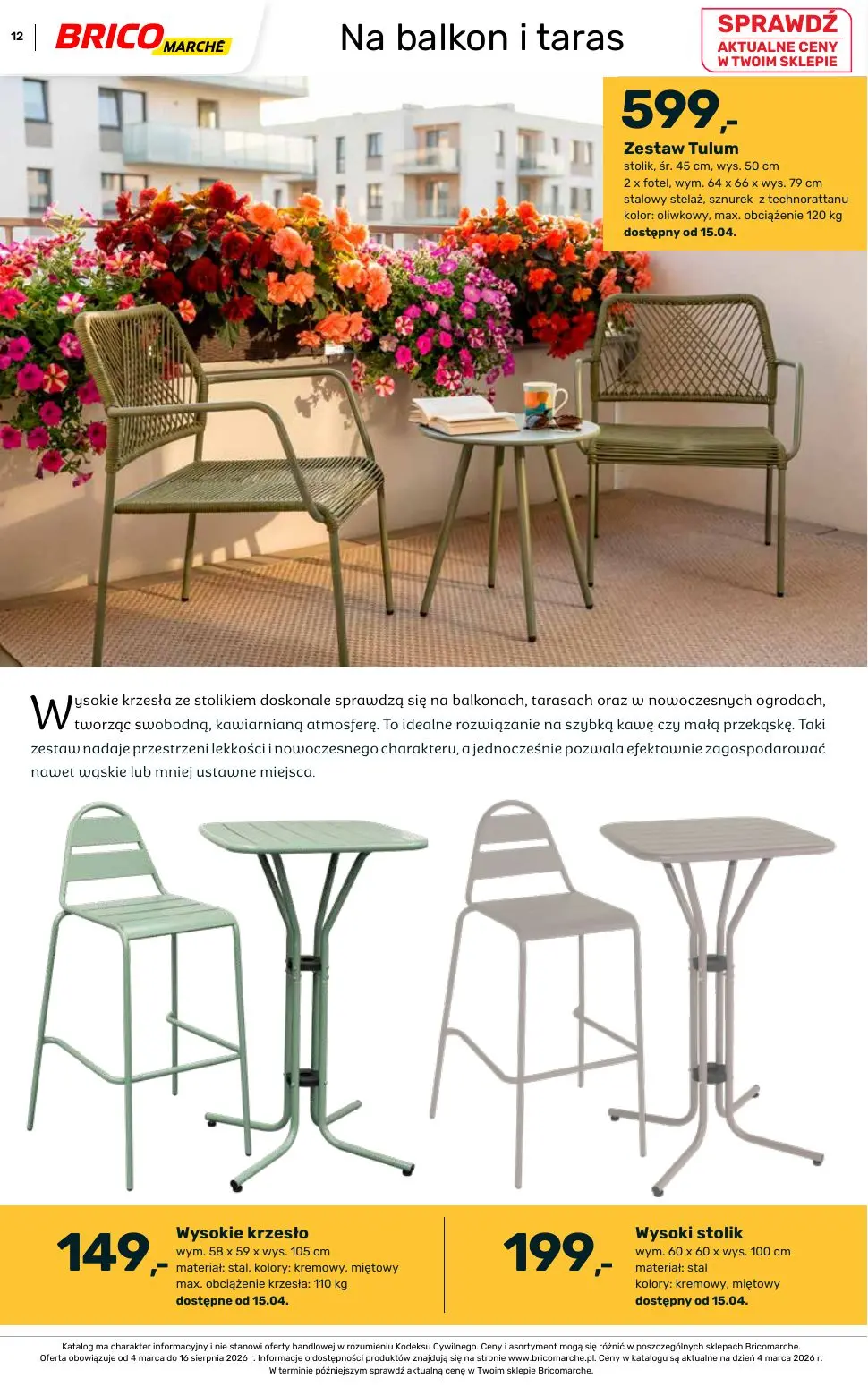 gazetka promocyjna BRICOMARCHE Katalog ogród - Strona 12