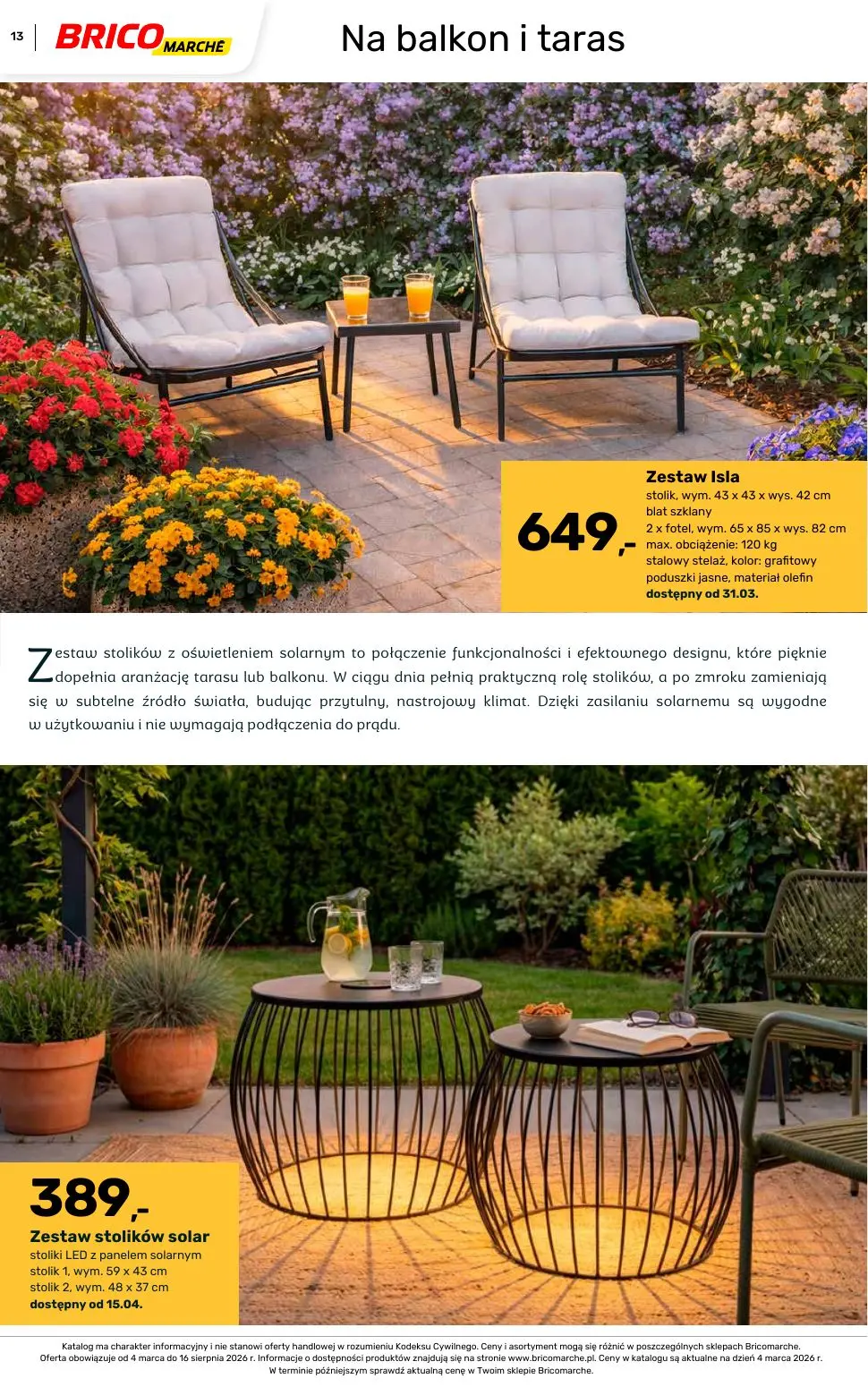gazetka promocyjna BRICOMARCHE Katalog ogród - Strona 13