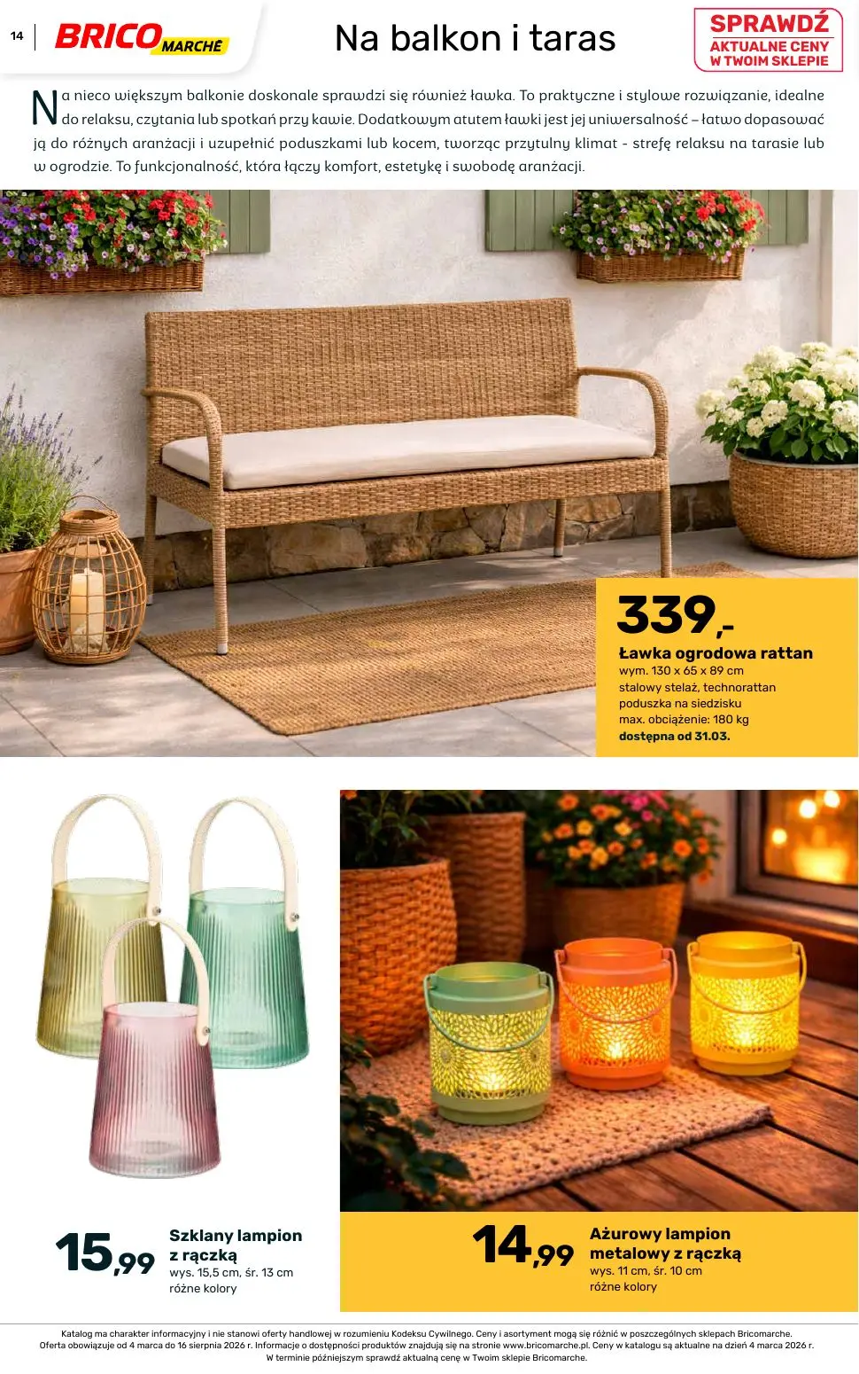 gazetka promocyjna BRICOMARCHE Katalog ogród - Strona 14