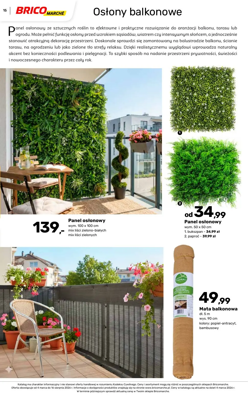 gazetka promocyjna BRICOMARCHE Katalog ogród - Strona 15