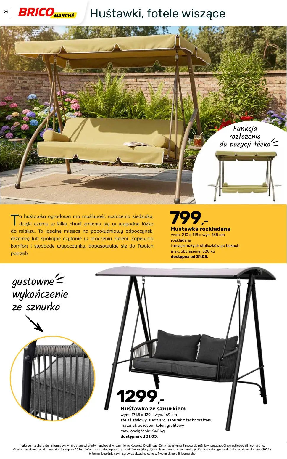 gazetka promocyjna BRICOMARCHE Katalog ogród - Strona 21