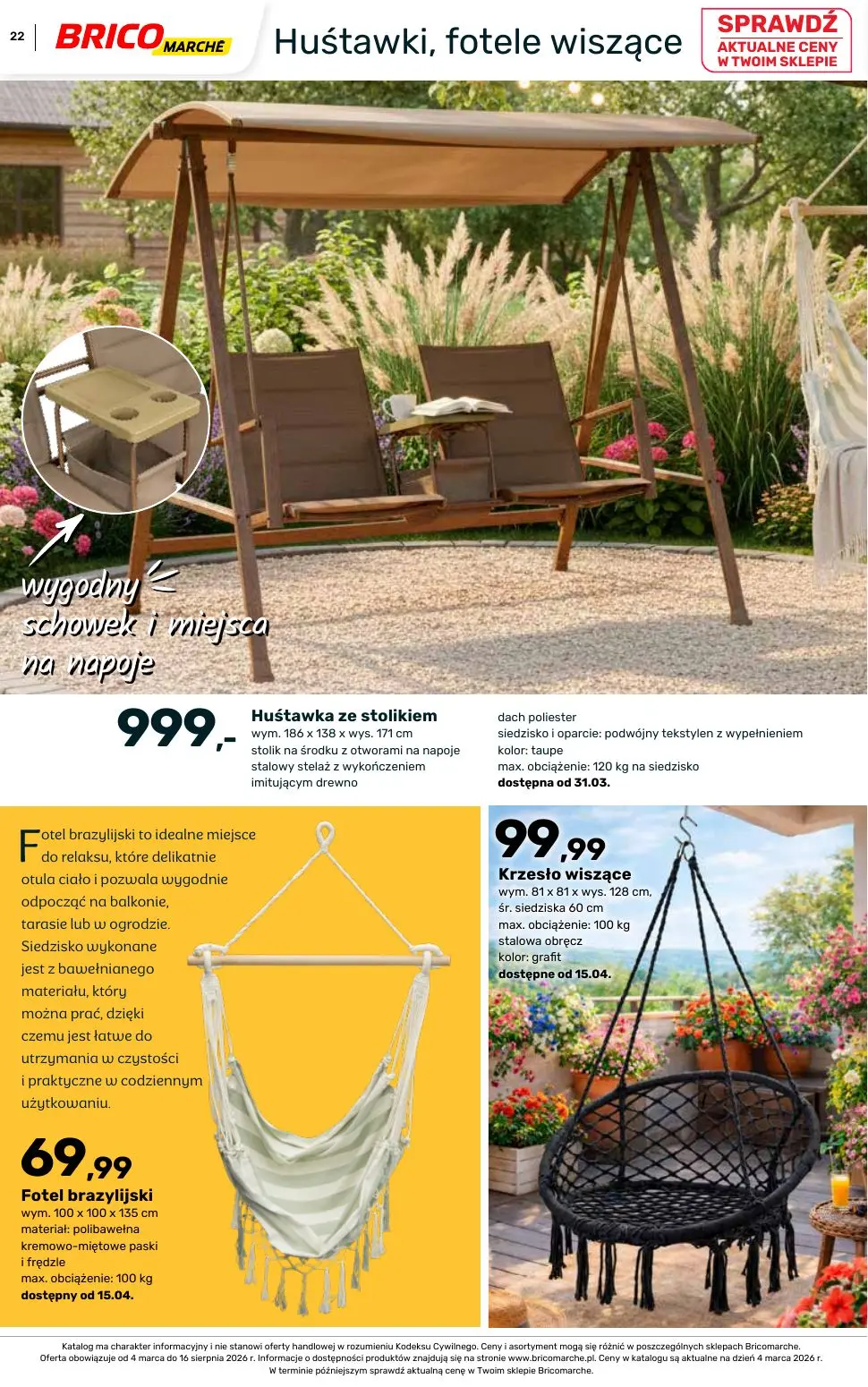 gazetka promocyjna BRICOMARCHE Katalog ogród - Strona 22