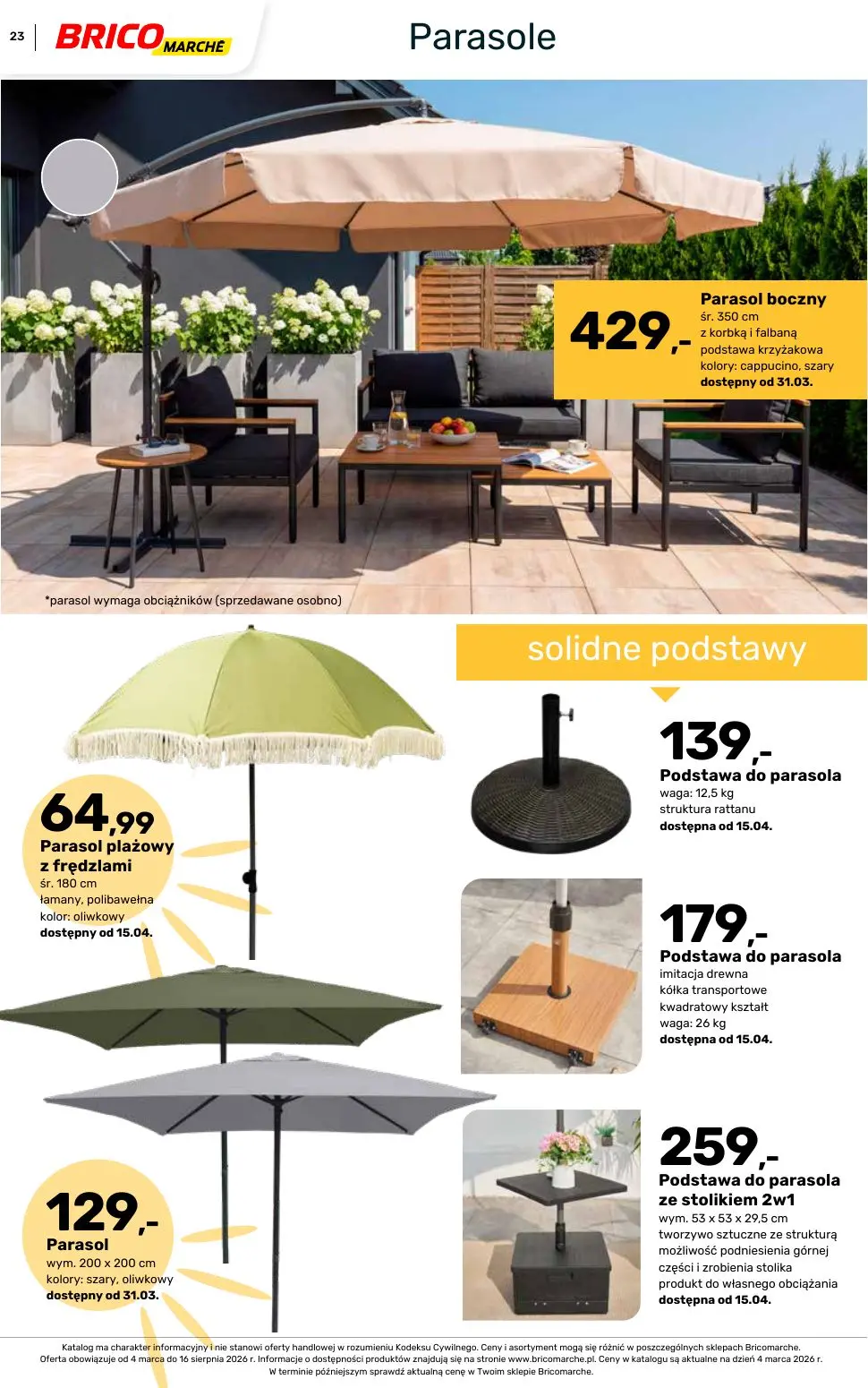 gazetka promocyjna BRICOMARCHE Katalog ogród - Strona 23