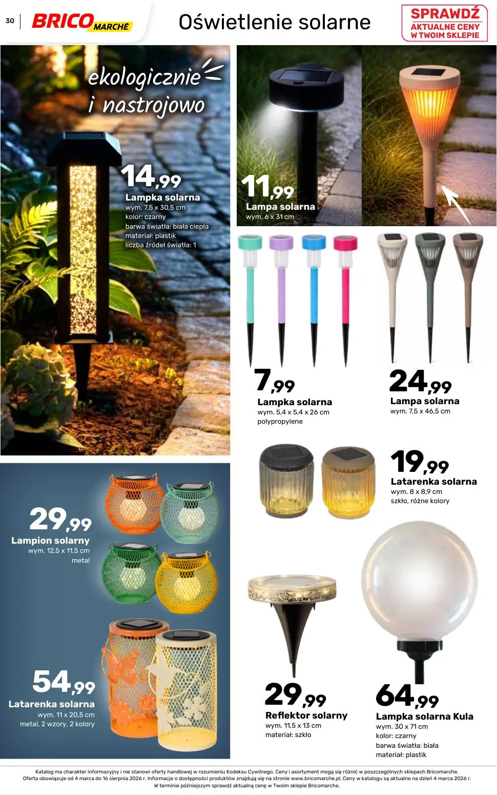 gazetka promocyjna BRICOMARCHE Katalog ogród - Strona 30