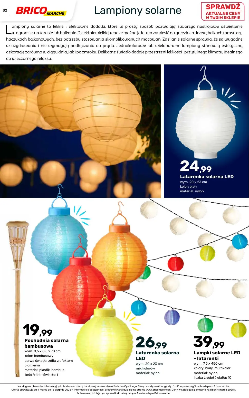 gazetka promocyjna BRICOMARCHE Katalog ogród - Strona 32