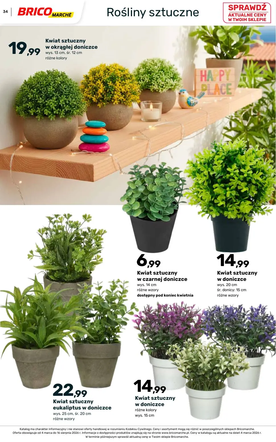 gazetka promocyjna BRICOMARCHE Katalog ogród - Strona 34