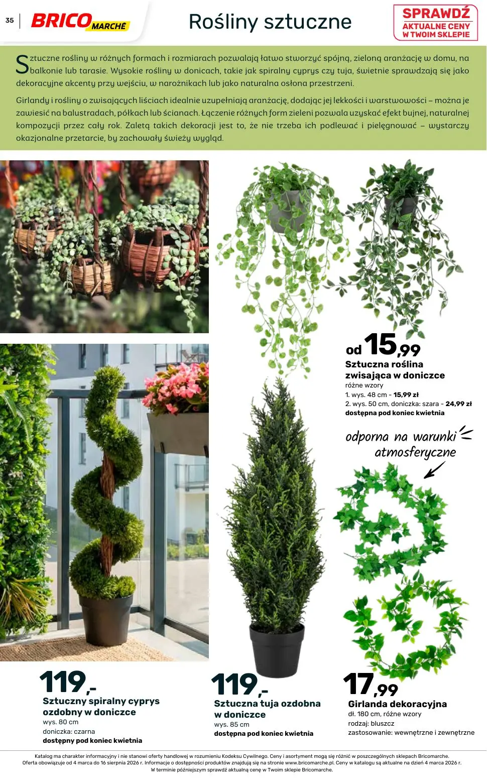 gazetka promocyjna BRICOMARCHE Katalog ogród - Strona 35