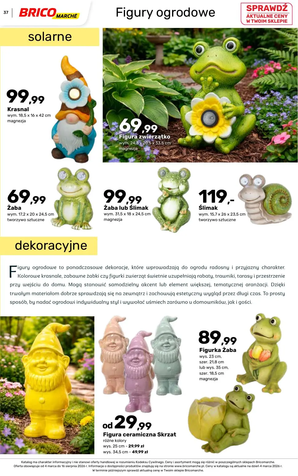 gazetka promocyjna BRICOMARCHE Katalog ogród - Strona 37