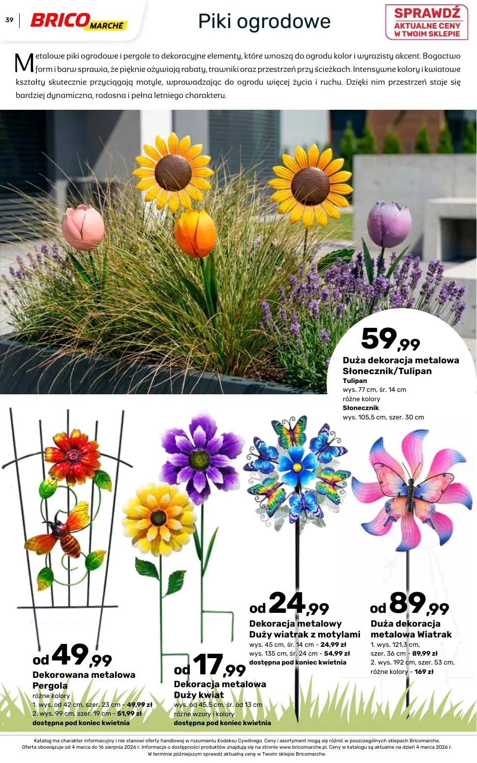 gazetka promocyjna BRICOMARCHE Katalog ogród - Strona 39