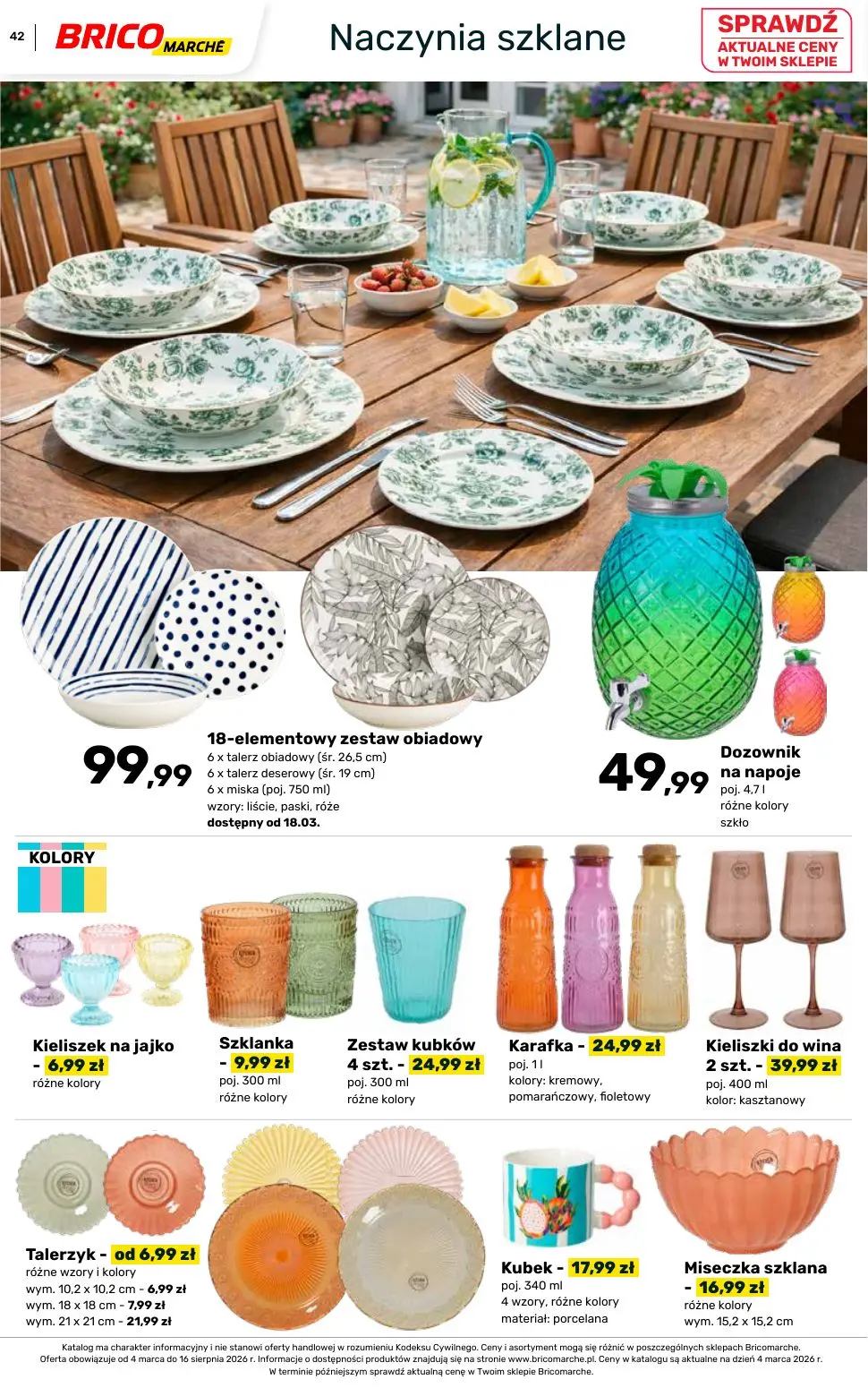 gazetka promocyjna BRICOMARCHE Katalog ogród - Strona 42