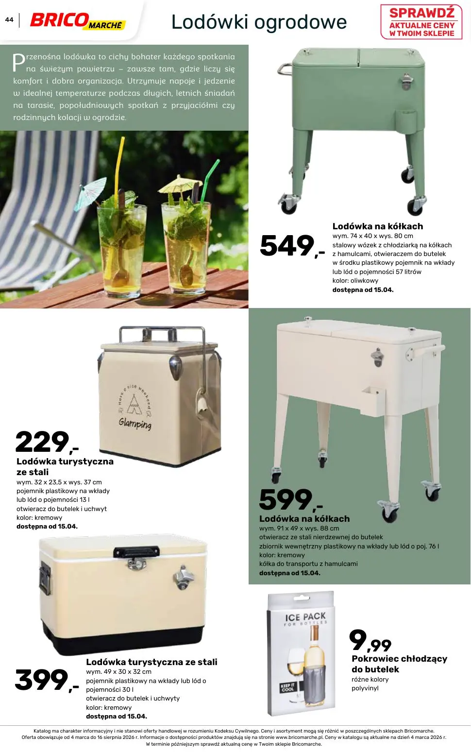 gazetka promocyjna BRICOMARCHE Katalog ogród - Strona 44