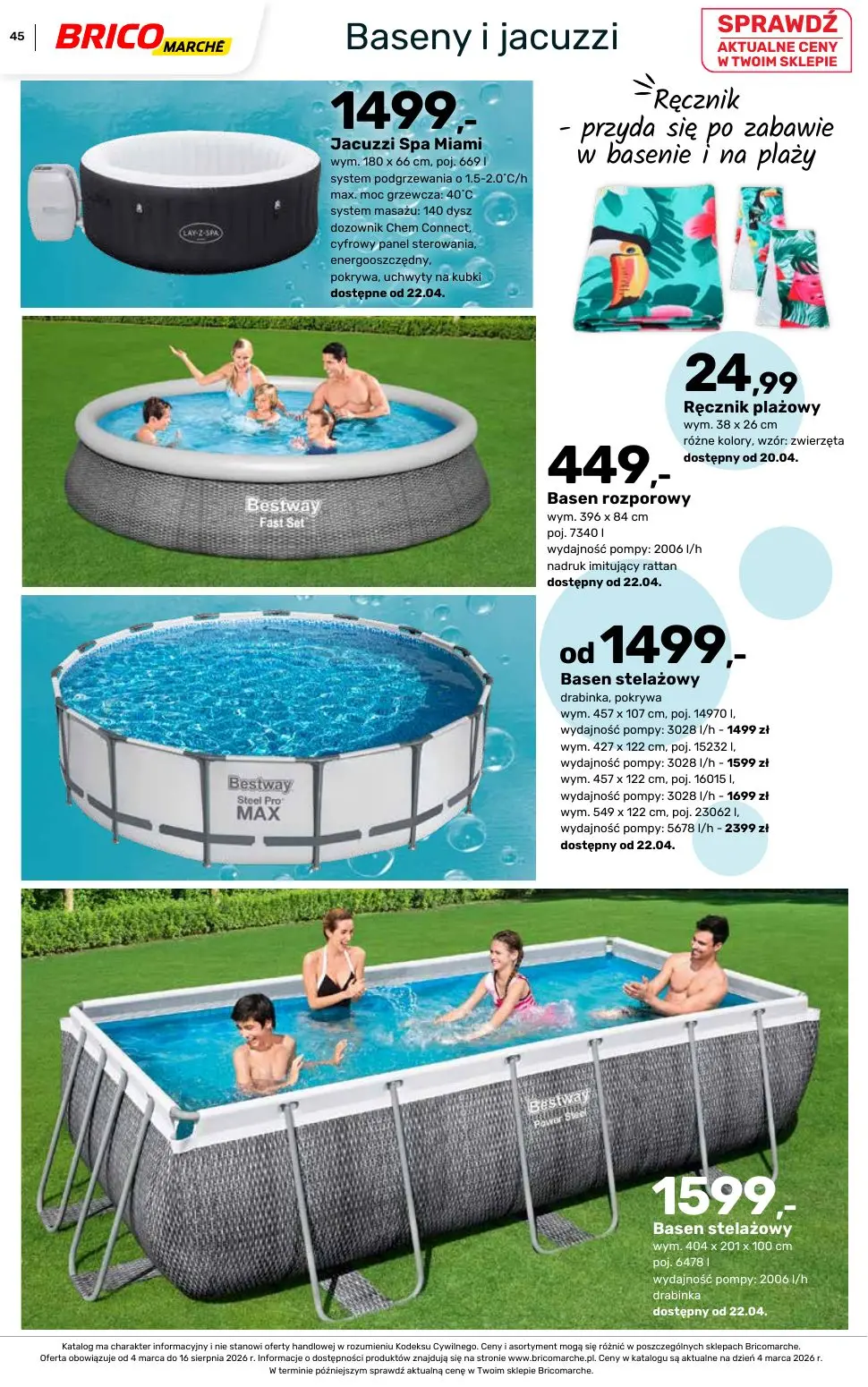 gazetka promocyjna BRICOMARCHE Katalog ogród - Strona 45