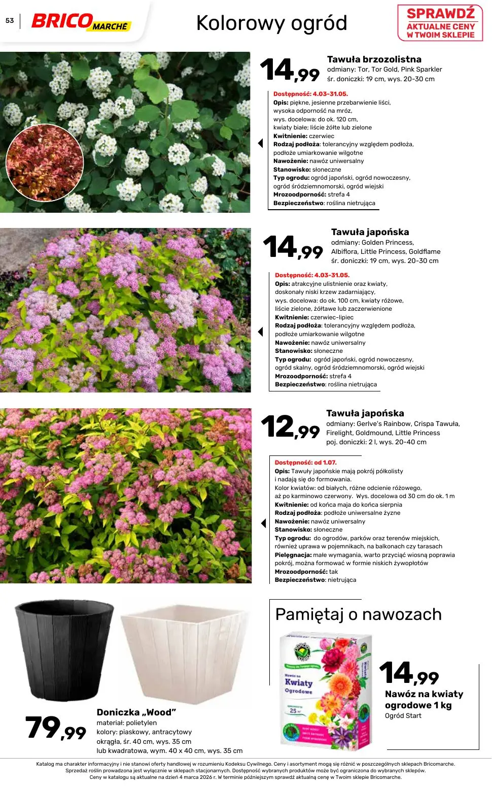 gazetka promocyjna BRICOMARCHE Katalog ogród - Strona 53