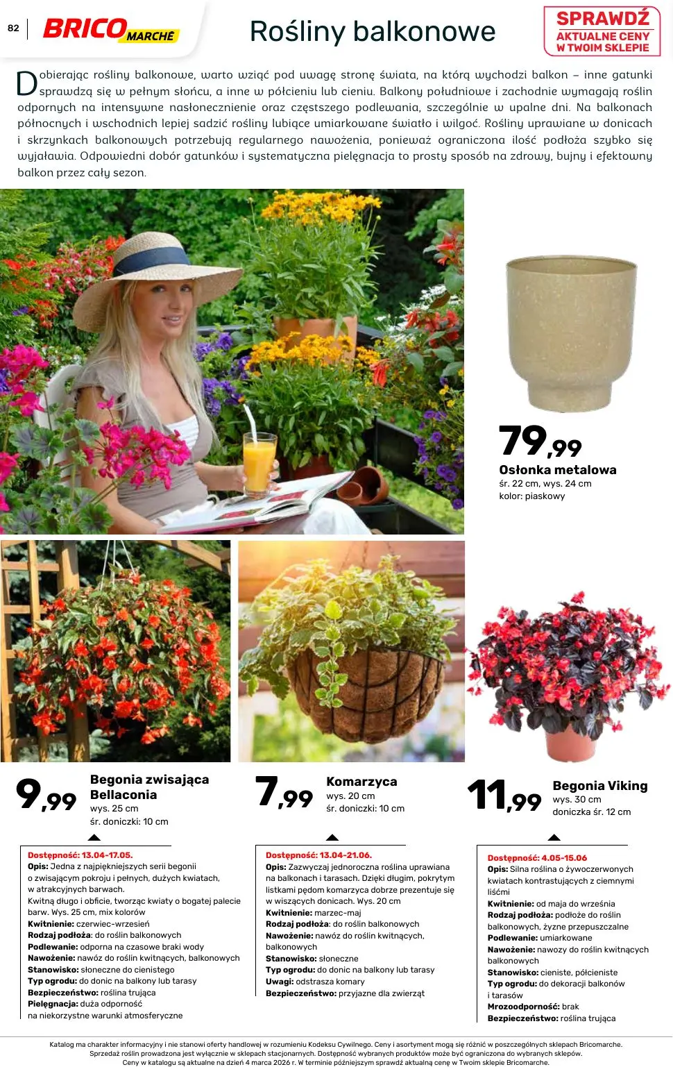 gazetka promocyjna BRICOMARCHE Katalog ogród - Strona 82