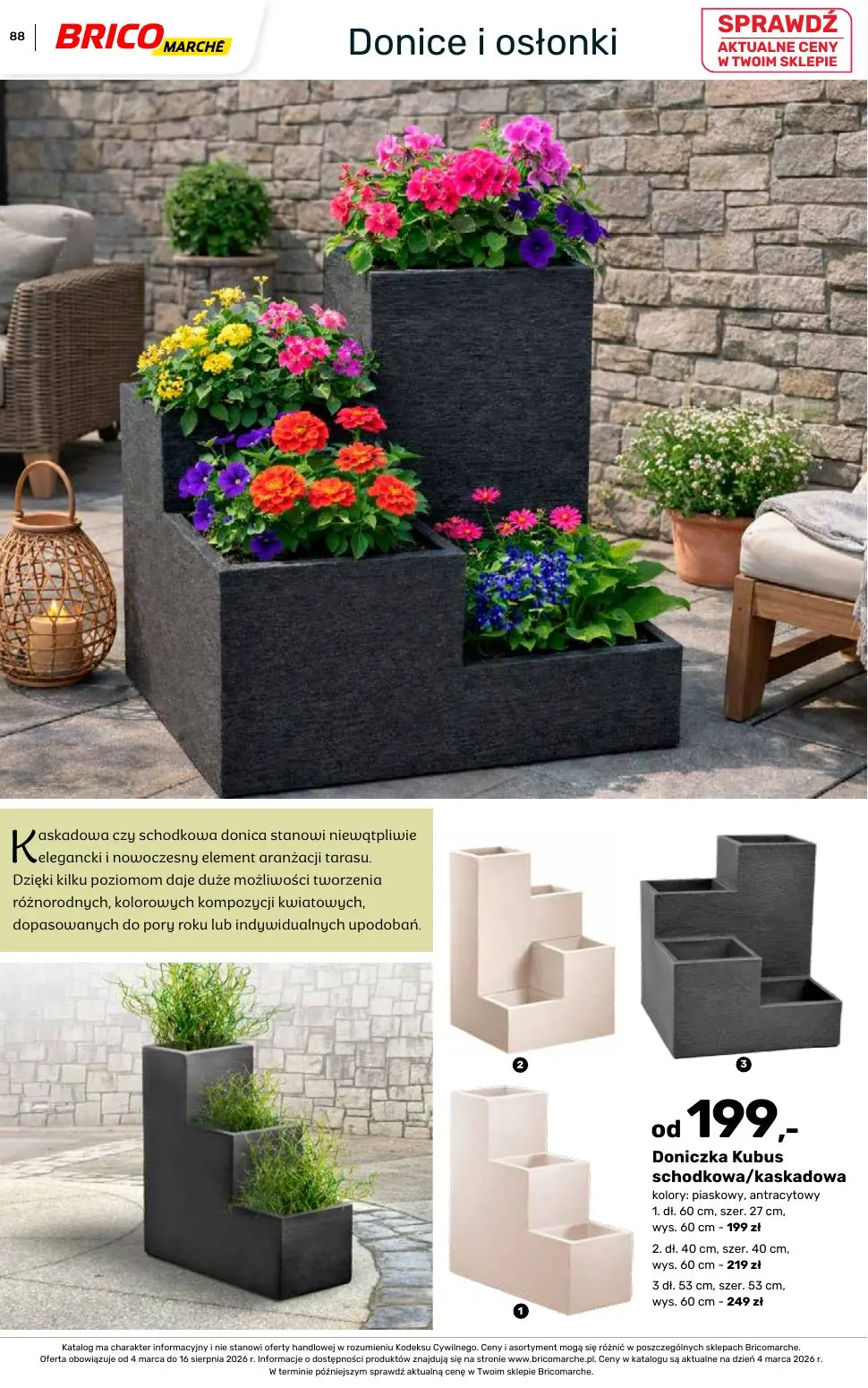gazetka promocyjna BRICOMARCHE Katalog ogród - Strona 88