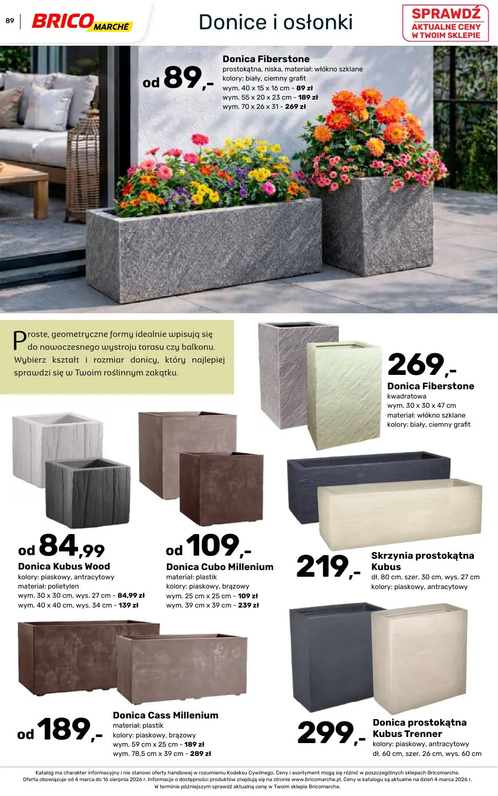gazetka promocyjna BRICOMARCHE Katalog ogród - Strona 89
