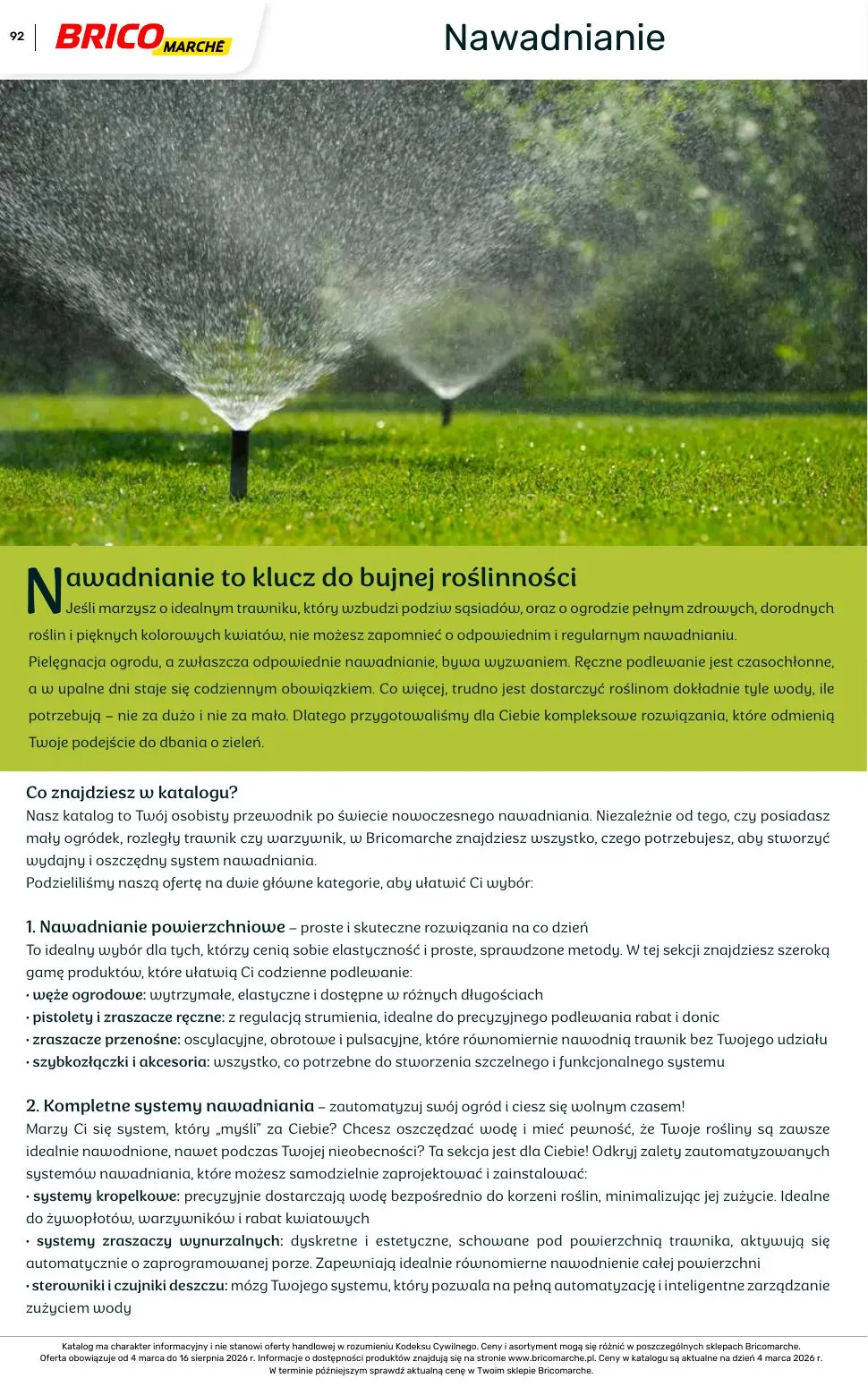 gazetka promocyjna BRICOMARCHE Katalog ogród - Strona 92