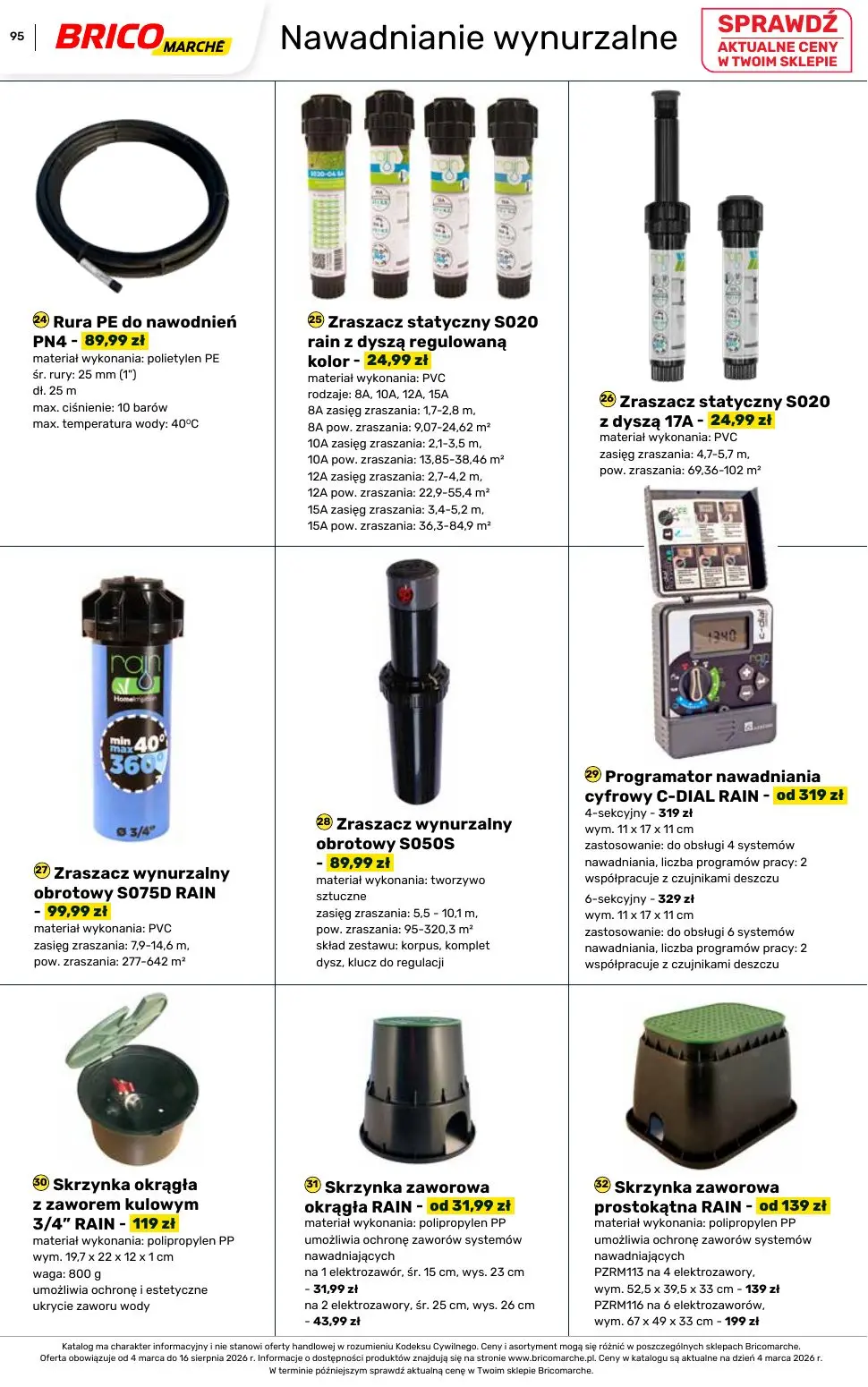 gazetka promocyjna BRICOMARCHE Katalog ogród - Strona 95