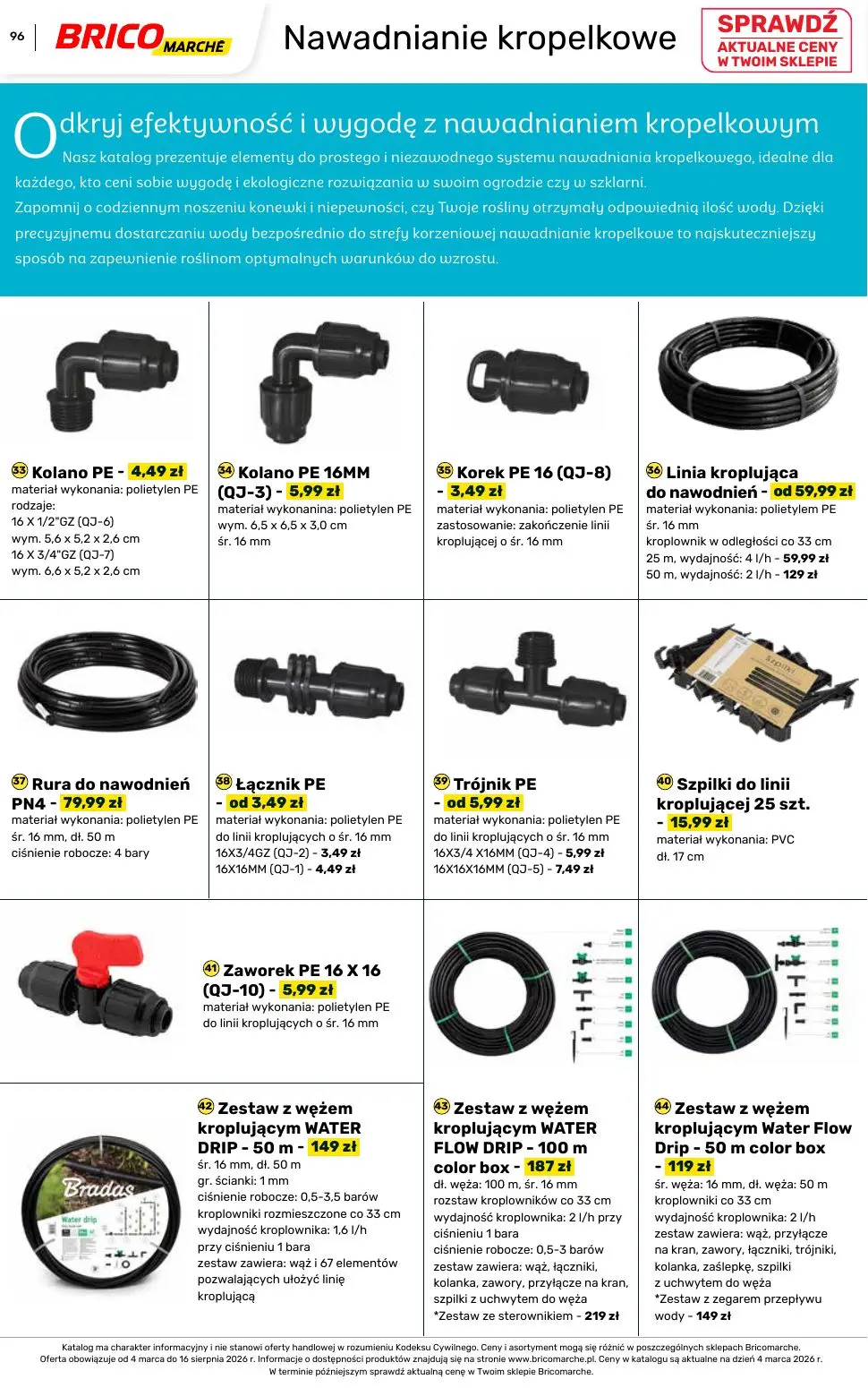 gazetka promocyjna BRICOMARCHE Katalog ogród - Strona 96